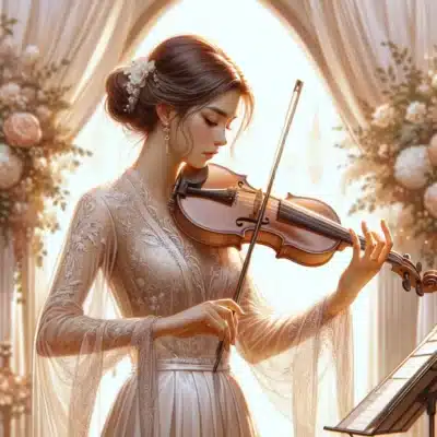violin tuning photo