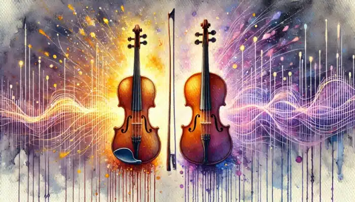 Sound Comparison The Tonal Qualities of Violin and Viola