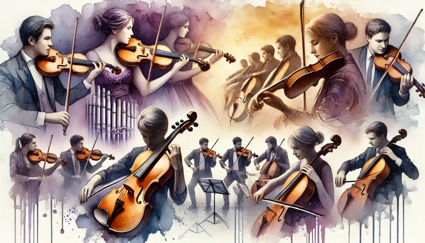 Violin and Viola in Shared Cultural Settings