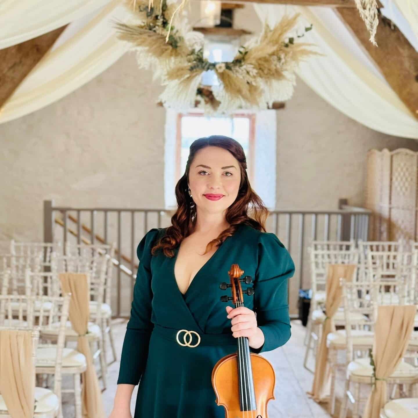 Aria in a wedding ceremony room